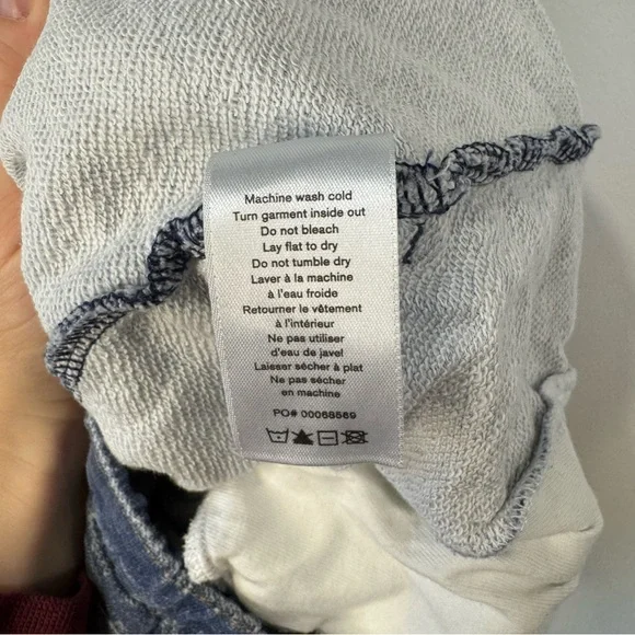 rag & bone Miramar Wide Leg Cotton Terry Pants Size S - Picture 13 of 15